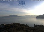 Archiv Foto Webcam Blick von Sorrento auf den Vesuv 05:00