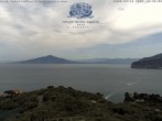 Archiv Foto Webcam Blick von Sorrento auf den Vesuv 09:00
