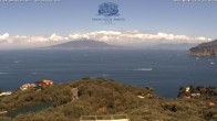 Archiv Foto Webcam Blick von Sorrento auf den Vesuv 11:00