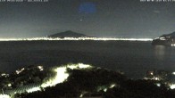 Archiv Foto Webcam Blick von Sorrento auf den Vesuv 01:00