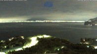 Archiv Foto Webcam Blick von Sorrento auf den Vesuv 23:00