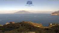 Archiv Foto Webcam Blick von Sorrento auf den Vesuv 11:00