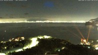 Archiv Foto Webcam Blick von Sorrento auf den Vesuv 19:00