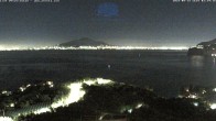 Archiv Foto Webcam Blick von Sorrento auf den Vesuv 01:00