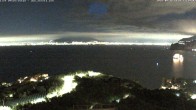 Archiv Foto Webcam Blick von Sorrento auf den Vesuv 21:00