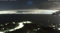 Archiv Foto Webcam Blick von Sorrento auf den Vesuv 23:00