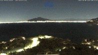 Archiv Foto Webcam Blick von Sorrento auf den Vesuv 23:00