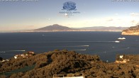 Archiv Foto Webcam Blick von Sorrento auf den Vesuv 15:00