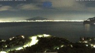 Archiv Foto Webcam Blick von Sorrento auf den Vesuv 03:00