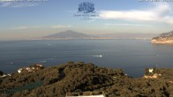 Archiv Foto Webcam Blick von Sorrento auf den Vesuv 15:00