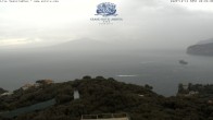Archiv Foto Webcam Blick von Sorrento auf den Vesuv 07:00