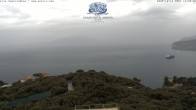 Archiv Foto Webcam Blick von Sorrento auf den Vesuv 13:00