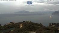 Archiv Foto Webcam Blick von Sorrento auf den Vesuv 17:00