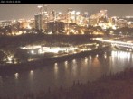 Archiv Foto Webcam Panoramablick auf das River Valley und die Skyline von Edmonton 22:00