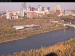 Archiv Foto Webcam Panoramablick auf das River Valley und die Skyline von Edmonton 10:00