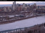 Archiv Foto Webcam Panoramablick auf das River Valley und die Skyline von Edmonton 02:00