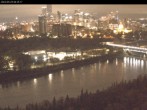 Archiv Foto Webcam Panoramablick auf das River Valley und die Skyline von Edmonton 22:00