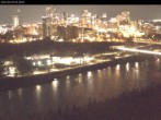 Archiv Foto Webcam Panoramablick auf das River Valley und die Skyline von Edmonton 01:00