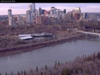 Archiv Foto Webcam Panoramablick auf das River Valley und die Skyline von Edmonton 19:00