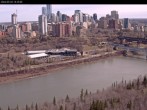 Archiv Foto Webcam Panoramablick auf das River Valley und die Skyline von Edmonton 09:00
