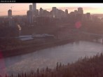 Archiv Foto Webcam Panoramablick auf das River Valley und die Skyline von Edmonton 05:00
