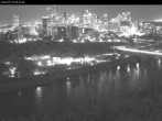 Archived image Webcam Edmonton: View Skyline 23:00