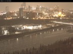 Archiv Foto Webcam Panoramablick auf das River Valley und die Skyline von Edmonton 01:00