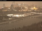 Archiv Foto Webcam Panoramablick auf das River Valley und die Skyline von Edmonton 23:00