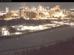 Archiv Foto Webcam Panoramablick auf das River Valley und die Skyline von Edmonton 01:00