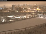 Archiv Foto Webcam Panoramablick auf das River Valley und die Skyline von Edmonton 05:00