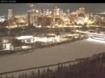 Archiv Foto Webcam Panoramablick auf das River Valley und die Skyline von Edmonton 01:00