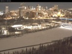 Archiv Foto Webcam Panoramablick auf das River Valley und die Skyline von Edmonton 05:00