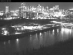 Archived image Webcam Edmonton: View Skyline 23:00