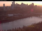 Archiv Foto Webcam Panoramablick auf das River Valley und die Skyline von Edmonton 05:00
