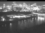 Archiv Foto Webcam Panoramablick auf das River Valley und die Skyline von Edmonton 23:00