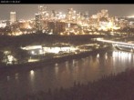 Archiv Foto Webcam Panoramablick auf das River Valley und die Skyline von Edmonton 23:00