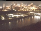 Archiv Foto Webcam Panoramablick auf das River Valley und die Skyline von Edmonton 01:00