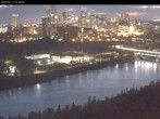 Archiv Foto Webcam Panoramablick auf das River Valley und die Skyline von Edmonton 03:00