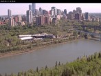 Archiv Foto Webcam Panoramablick auf das River Valley und die Skyline von Edmonton 09:00
