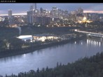 Archiv Foto Webcam Panoramablick auf das River Valley und die Skyline von Edmonton 03:00