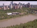 Archiv Foto Webcam Panoramablick auf das River Valley und die Skyline von Edmonton 11:00