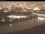 Archiv Foto Webcam Panoramablick auf das River Valley und die Skyline von Edmonton 23:00