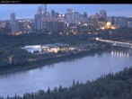Archiv Foto Webcam Panoramablick auf das River Valley und die Skyline von Edmonton 03:00