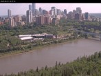 Archiv Foto Webcam Panoramablick auf das River Valley und die Skyline von Edmonton 09:00