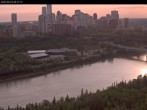 Archiv Foto Webcam Panoramablick auf das River Valley und die Skyline von Edmonton 05:00