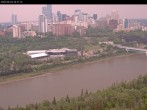 Archiv Foto Webcam Panoramablick auf das River Valley und die Skyline von Edmonton 19:00