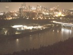 Archiv Foto Webcam Panoramablick auf das River Valley und die Skyline von Edmonton 23:00