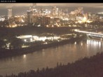 Archiv Foto Webcam Panoramablick auf das River Valley und die Skyline von Edmonton 01:00