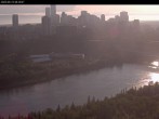Archiv Foto Webcam Panoramablick auf das River Valley und die Skyline von Edmonton 05:00