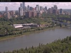 Archiv Foto Webcam Panoramablick auf das River Valley und die Skyline von Edmonton 09:00